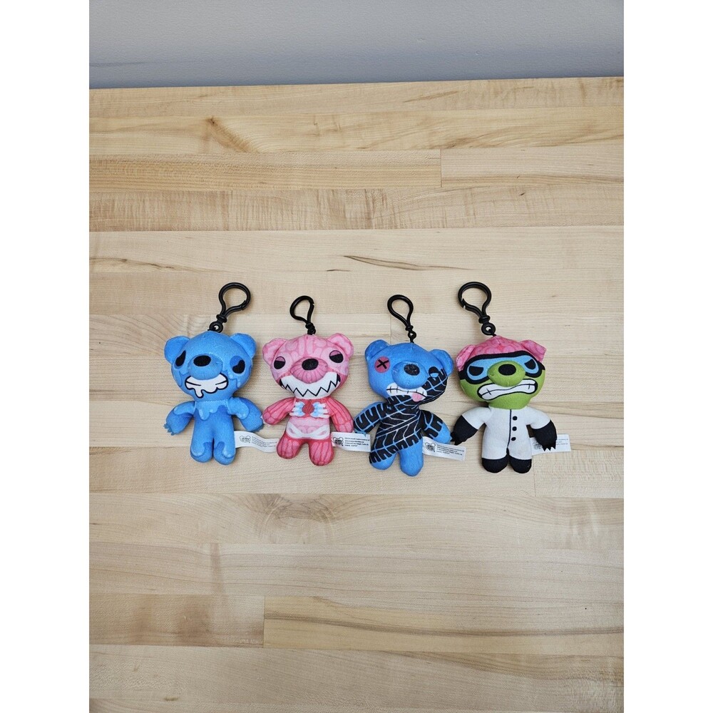 LOT OF 4 Deddy Bears Bag Clip collection